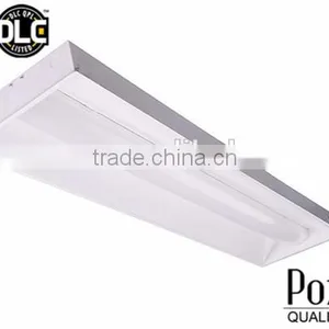 UL CUL DLC Listed 1 by 4 LED Volumetric Troffer Single Len 5 Years Warranty thumbnail-1