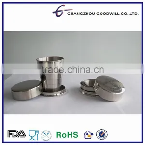Stainless Steel Collapsible Cup thumbnail-1
