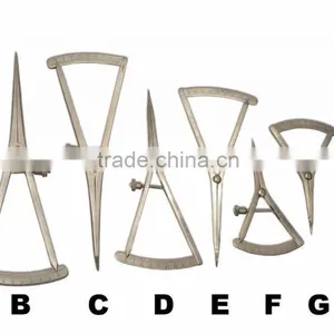 Bone Castroviejo Caliper Long Beak Straight 0-40mm thumbnail-2