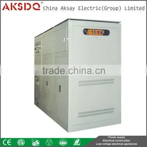 Hot Full Copper Coal Mines SBW-F 3 Phase Subtone Automatic Compensation Power Line Voltage Stabilizer Winging LiuShi YueQIing thumbnail-2