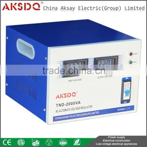 Wholesale AVR 2KW 220V Single Phase High Precisinon Automatic AC Voltage Stabilizer Regulator Made in Jingkesai Factory thumbnail-1