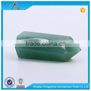 Crafts Home Decor Green Aventurine Crystal Column thumbnail-1