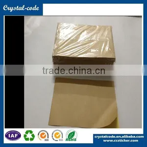 Printed Antistatic Acrylic Washable Kraft Paper Label for Clothing Tag thumbnail-2