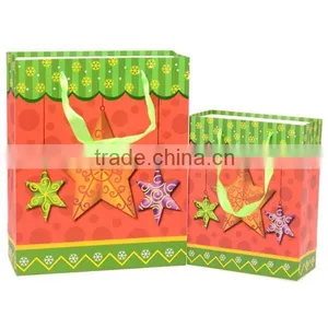 Christmas Sock Star Bell Paper Bag For Gift thumbnail-4