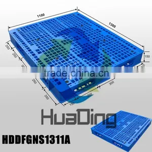 Double Faced Heavy Duty Cheap Plastic Pallet For Sale 1300*1100 thumbnail-1