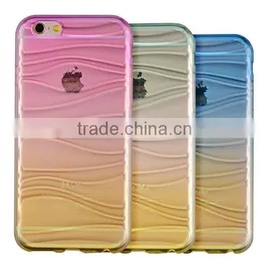C&T Gradient Flexible Soft Gel Tpu Silicone Skin Slim Back Case Cover For LG Stylus 2 thumbnail-2