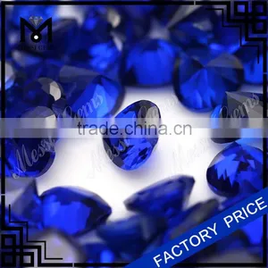 Wholesale Heart Cut Blue Sapphire Synthetic 112# Blue Spinel thumbnail-4