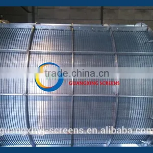 SS304 Wedge Wire Rotary Drum Screen for Food Process thumbnail-3