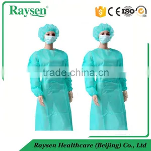 Disposable Breathable Surgery Antibacterial Custom Isolation Gown thumbnail-2