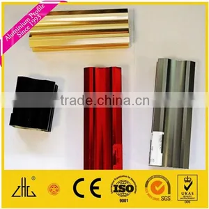 Wood Color Aluminum Profiles,Wood Grain Coating Finish,aluminium 6061 6063 T4 T5 T6 thumbnail-3