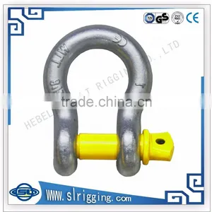 HOT DIP GALVANIZED Anchor Chain Bow Shackle thumbnail-1