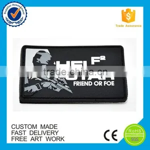 Round Custom Soft Wholesale Pvc Patch thumbnail-2