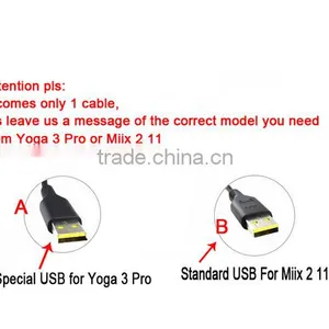 Power Adapter for Len- Ovo Yo go 3 20V 2A 40W With USB and Flat Mouth thumbnail-5