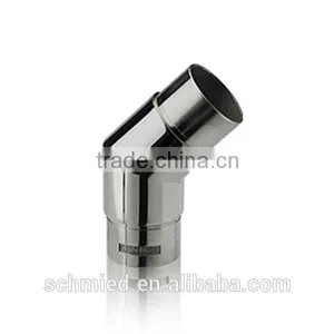 Stainless Steel Acute Vertical Corner 90 Degree Elbow For Split Tube 42.4mm ,flush Angle thumbnail-4