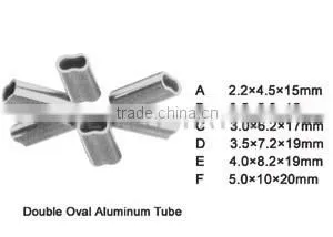 Double Oval Aluminiumm Tube Sleeve Crimps thumbnail-1