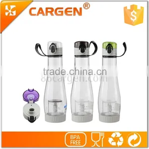 Clear Plastic Sport Tea Infuser Drinking Water Bottle thumbnail-5