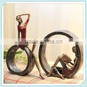 Polyresin American Figure Sculpture Country Style Figurine thumbnail-1