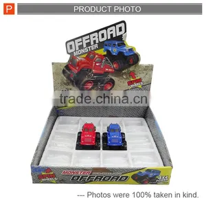 Plastic Friction 4*4wheel Offroad Monster Truck Toy for Kids thumbnail-6
