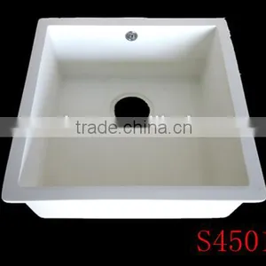 Single Bowl Single Tray Solid Surface Kitchen Sinks,aritifical Stone Single Bowl Kitchen Sink thumbnail-5