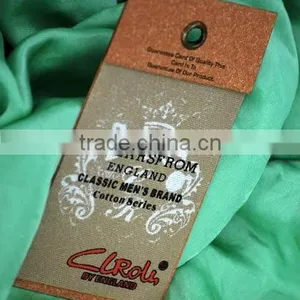 Personalized Factory Produced Garment Paper Tags thumbnail-1