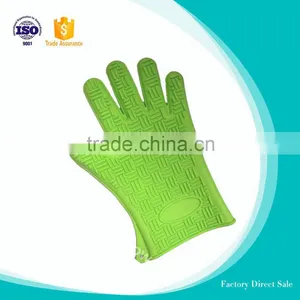 Fireproof 100% Food Grade Silicone Kitchenware Oven Usage Gloves BBQ Silicone Gloves thumbnail-4