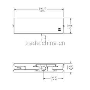 USA Made Overpanel Patch Fittings for Right and Left Hand Doors thumbnail-2