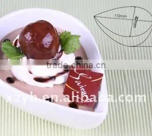 New Designed Exquisite Water-shaped Ceramic Bowl thumbnail-1