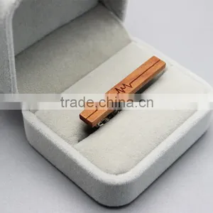 Fashion WOOD Tie Clip & Mens Tie Bar & Fashion Tie Pin TPW002 thumbnail-3