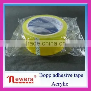 Hot Sale Individual Package 48mm Wide Clear Bopp Film Adhesive Gum Packing Tape thumbnail-4