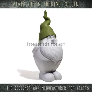 Ceramic Fat Dwarf Standing for Garden Decoration Outdoor thumbnail-1