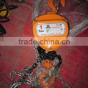 Triangle Shape Customized Chain Hoist Block Different Capacity Chain Block Hoist thumbnail-5