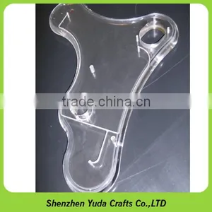 Machined Milling Acrylic Fixture CNC Routing and Fabrication Projects With Engraved Pattern thumbnail-1