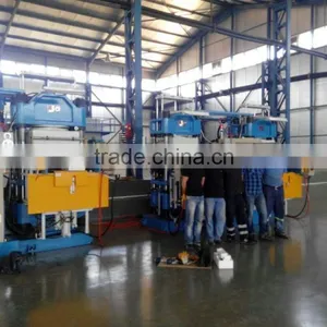 Rubber Vacuum Compression Molding Machine/ Rubber Vacuum Vulcanizing Press thumbnail-2