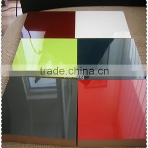 High Gloss PVC Faced Kitchen Cabinet MDF For Furniture thumbnail-2