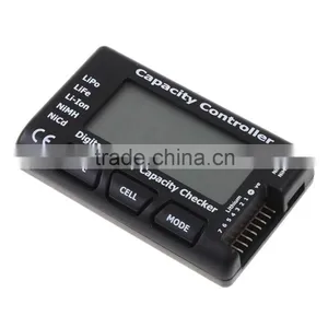 RC LCD CellMeter-7 LiPo LiFe Li-ion NiMH Nicd Digital Battery Capacity Checker For RC Heli Drone Multirotor thumbnail-1