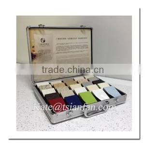 PX124 --Aluminum Tile Stone Display Suitcase thumbnail-1