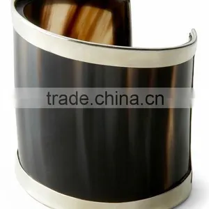 Bracelets Wholesale/High Quality Buffalo Horn Fashion Hot Sale Horn Cufflinks Wholesale thumbnail-4