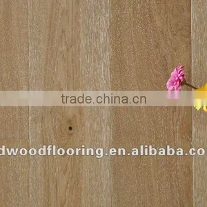 One Strip White Wash Oak Multi-layer Engineered Flooring thumbnail-1