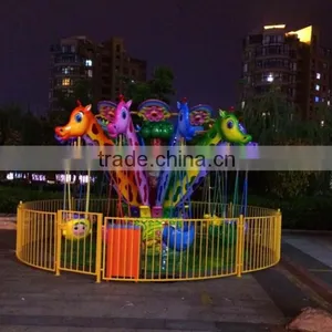Funfair Rides Amusement Park Equipment Flying Chair / Amusement Rides Swing Carousel for Sale thumbnail-2