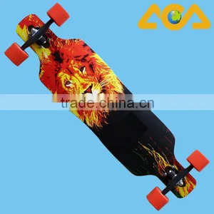 Drop Down Cruiser Canadian Maple Longboard Skate Board thumbnail-1