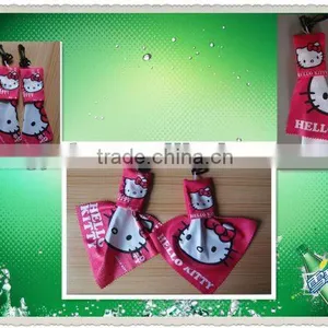 Pop Eyes Microfiber Key Chain With Logo Printed thumbnail-1