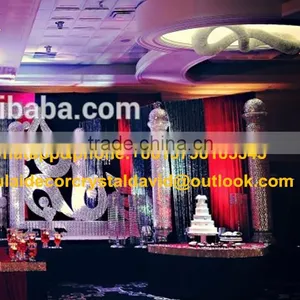 Gorgeous Latest and Nice Produce Crystal Table Wedding Crystal Mandaps thumbnail-1