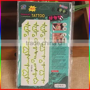Glow in the Dark Temporary Tattoo, Luminous Tattoo Sticker thumbnail-2