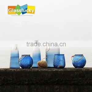 Hot Sale Various Cheap Galss Vase for Home Dector Gradully Color Changing thumbnail-1
