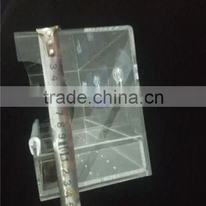 Clear Acrylic Window Bird Feeder With Removable Tray thumbnail-3