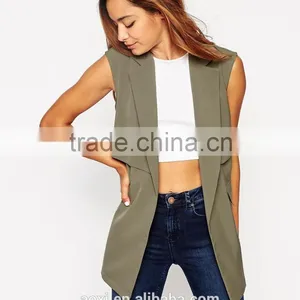 Plain Dyed Belt Waist Simple Style Fashioal Girl Charming Coat thumbnail-2