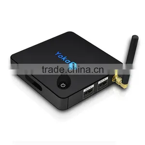 Yoka TV Dual Frequency Wifi S905X Quad Core CPU Penta Core Gpu on the Top Box thumbnail-1
