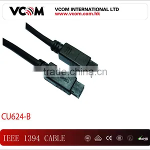 VCOM High Quality 9M to 9M IEEE1394 Firewire Cable thumbnail-1