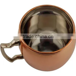 Pure Copper Moscow Mule Mug Copper Mugs FDA SGS Mug thumbnail-3