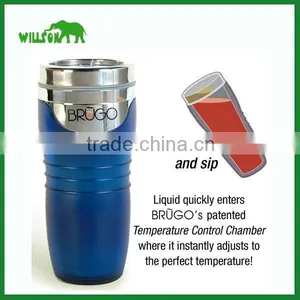 Double Wall Stainless Steel Vacuum Travel Mug,Stainless Steel, Double Insulated, Vacuum Sealed Tumbler With Coat thumbnail-1